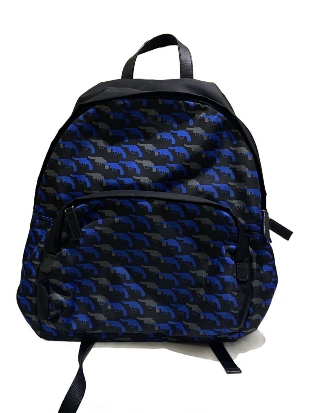 Prada Pistol Backpack Black All over